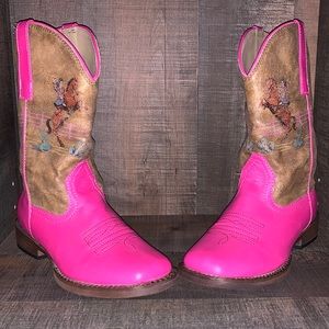 ROPER Boots - PINK— size 2 ***REDUCED by over 20%!!
